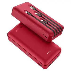 POWER BANK 1 HORA GAR159 ROJO