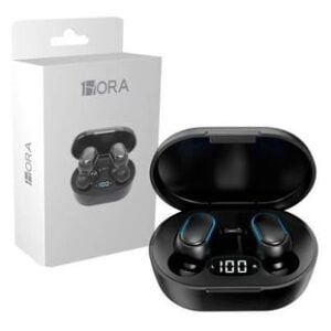 AUDIFONOS INALAMBRICOS 1 HORA AUT114 NEGRO