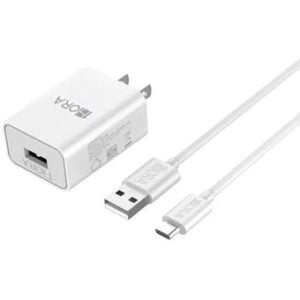 CARGADOR 1 HORA MICRO GAR124 BLANCO