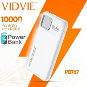 POWER BANK VIDVIE PB767 10K MAH