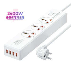 REGLETA MULTIPUERTO POWER STRIP VIDVIE PSM01